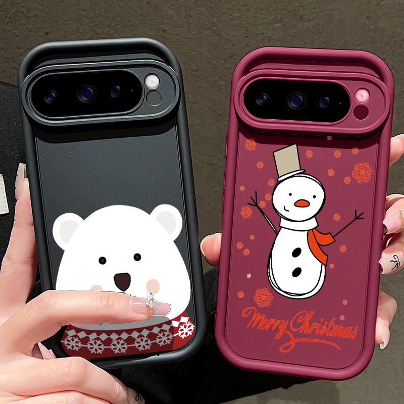 Google Pixel 9 - Christmas Gift Patterned TPU Phone Case