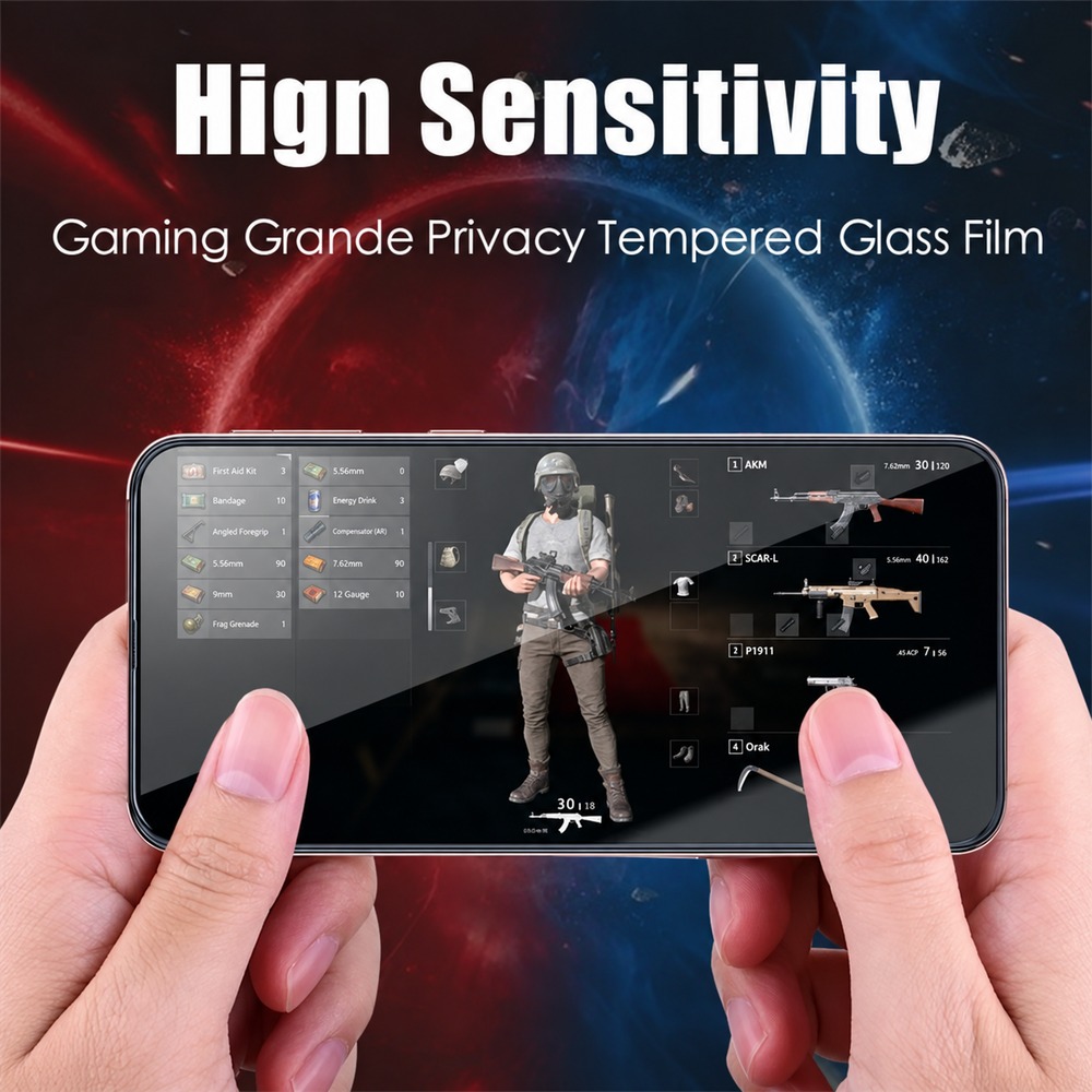 4PCS Privacy Tempered Glass Fo - Realme C67 recension och pris