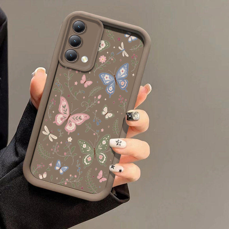 Flowers Butterfly Print Phone  - Realme C67 recension och pris
