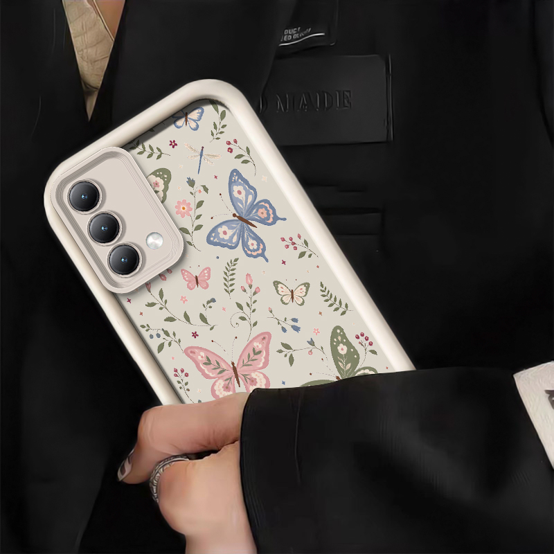 Flowers Butterfly Print Phone  - Realme C67 recension och pris